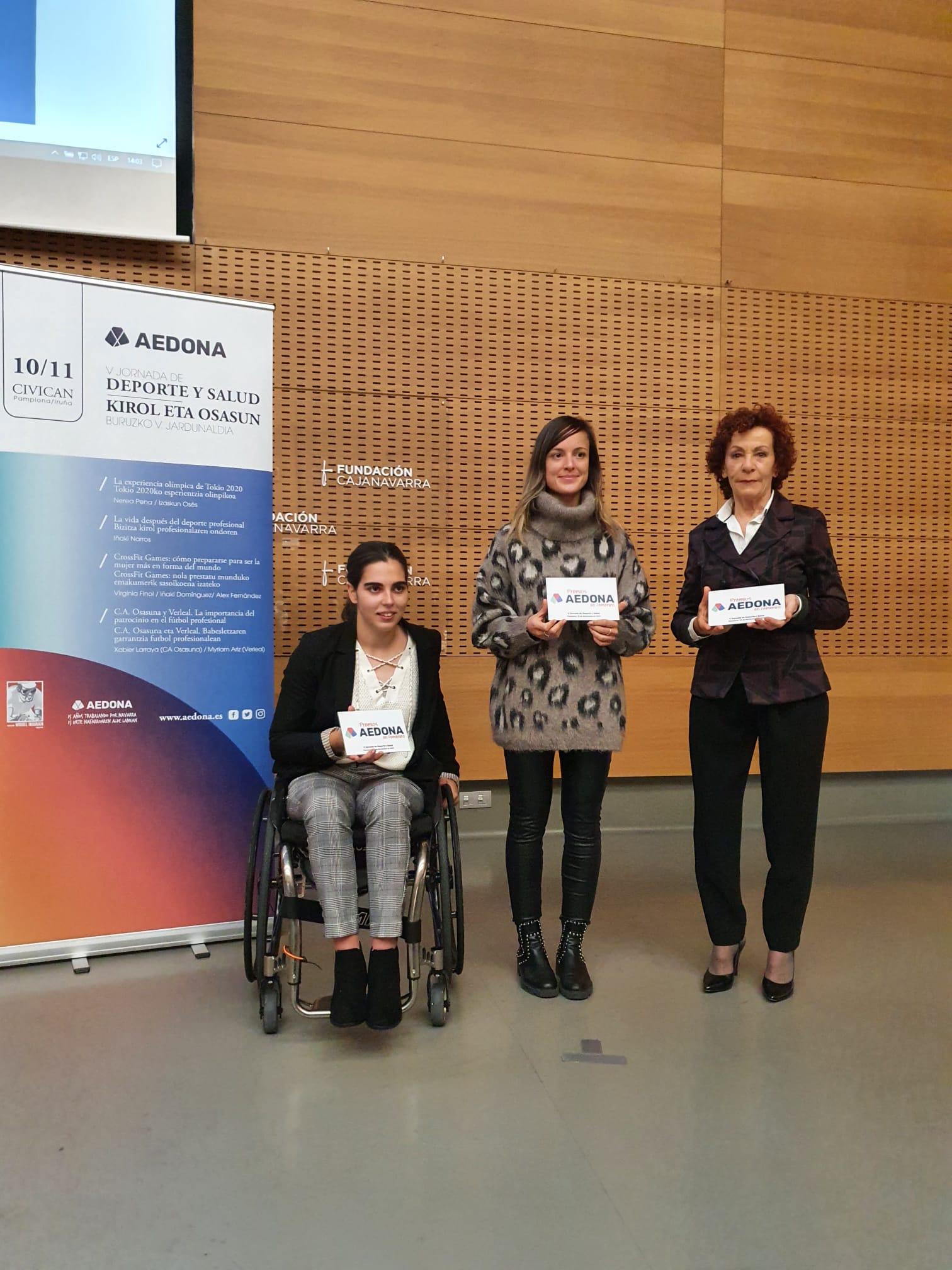 Doble reconocimiento para Mª Ángeles Urmeneta